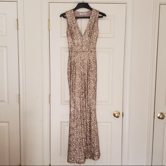 karina plunge mermaid gown